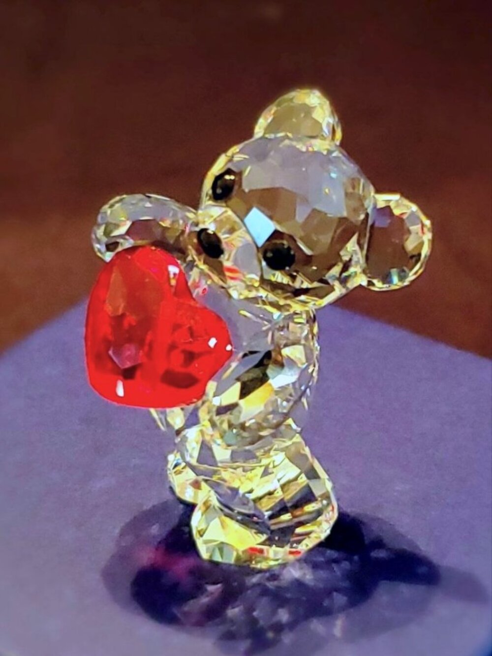 Swarovski Kris Bear, A Heart for You